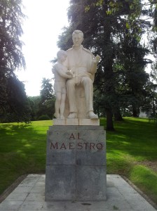 PARQUE DEL OESTE- Al Maestro