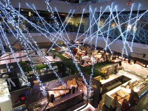 Una cascada de luces