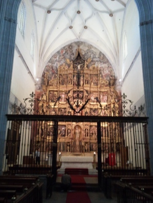 El retablo mayor