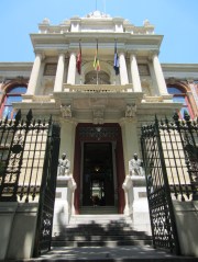 La entrada principal