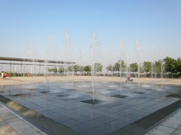 Refrescantes fuentes y...