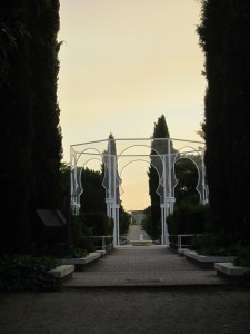 El pabellón del Jardín Árabe